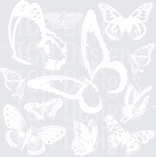 BUTTERFLY COLLAGE