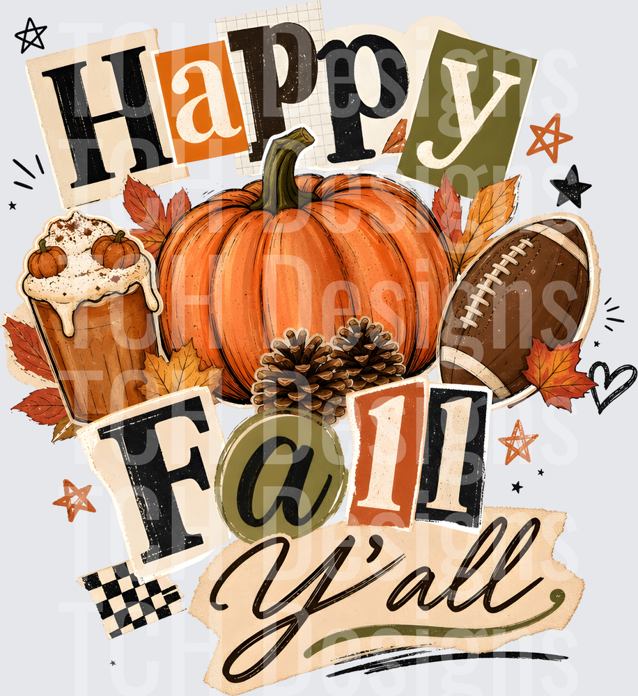 Happy Fall Yall Football