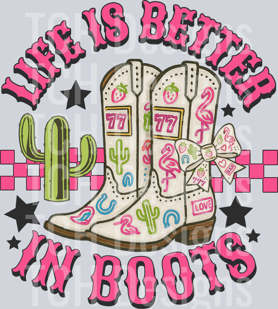 life is better in boots HWDS