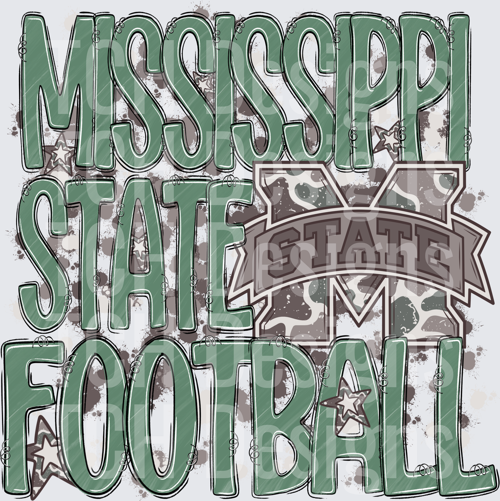 Mississippi State Camo