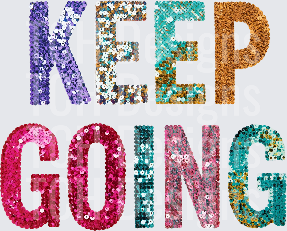 KEEP GOING SEQUIN (1)