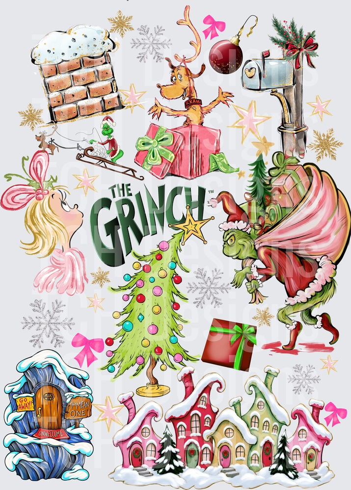 Grinch collage