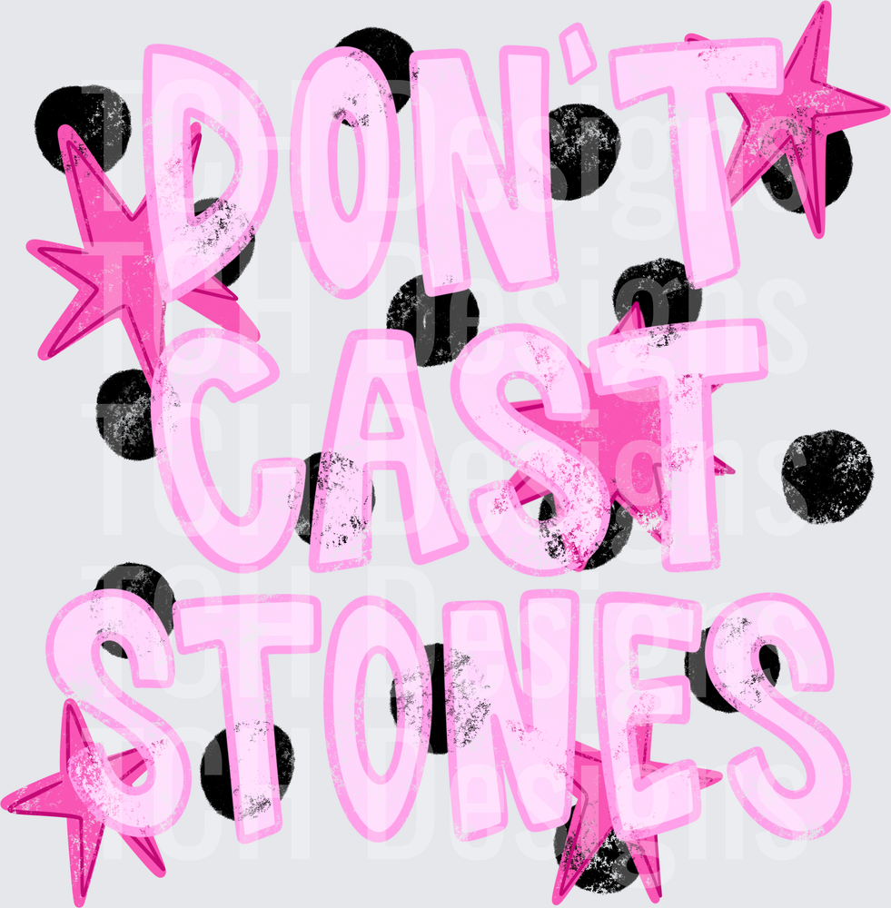 Don't Cast Stones