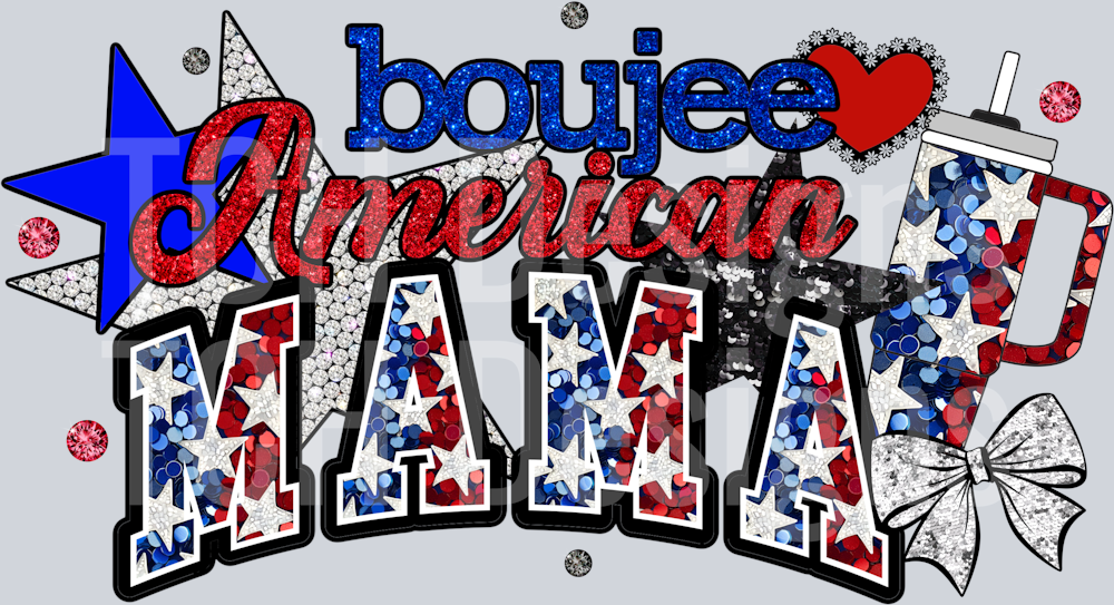Boujee American Mama