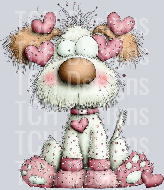 Whimsical Valentine Bunny Clipart (20)