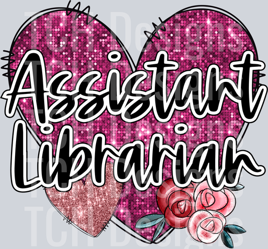 VALENTINES NAMES- ASSISTANT LIBRARIAN
