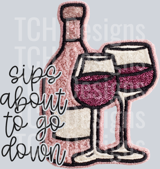 SIPS ABOUT TO GO DOWN