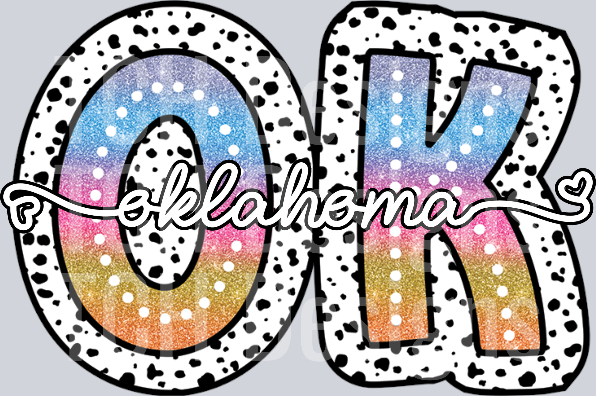OKLAHOMA-TIEDYE DOTTIE STATE