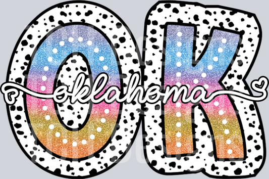 OKLAHOMA-TIEDYE DOTTIE STATE
