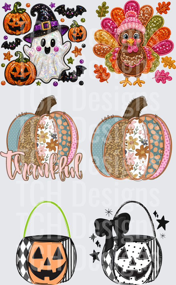 Halloween Gangsheet