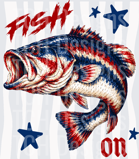 fish on back