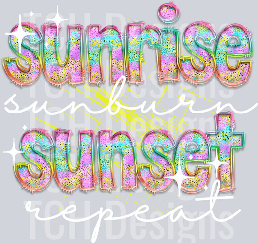 SunriseSunburnSunsetRepeat