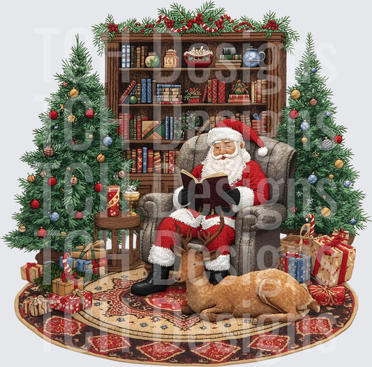 SANTA READING