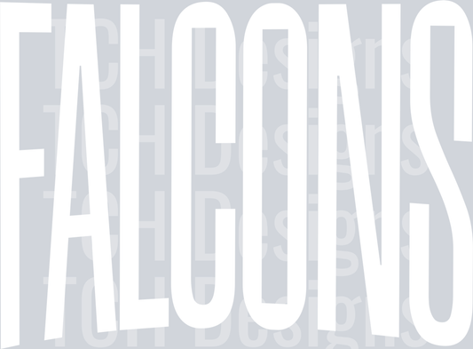 FALCONS OVERSIZED WHITE