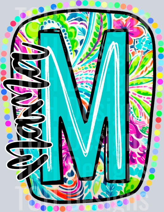 SCRIBBLE LETTER BRIGHT