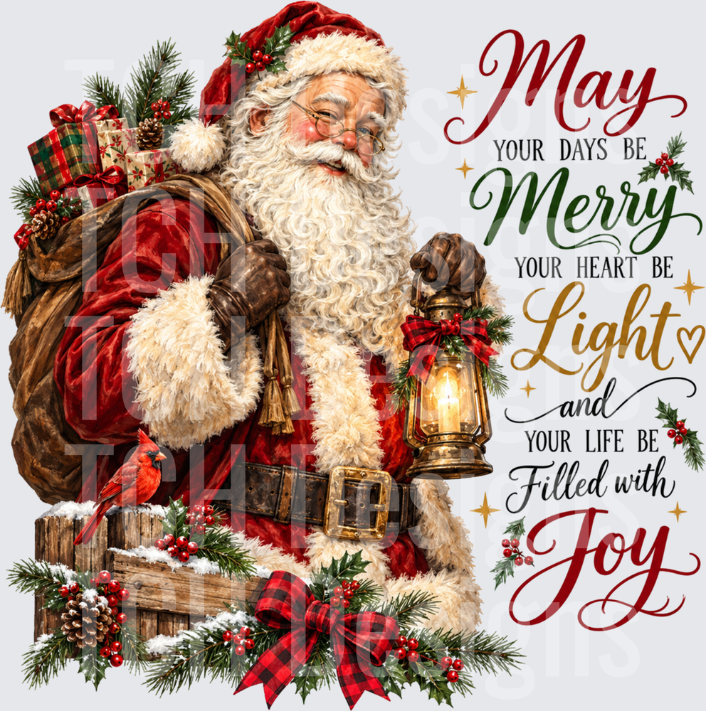 May Merry Light Santa