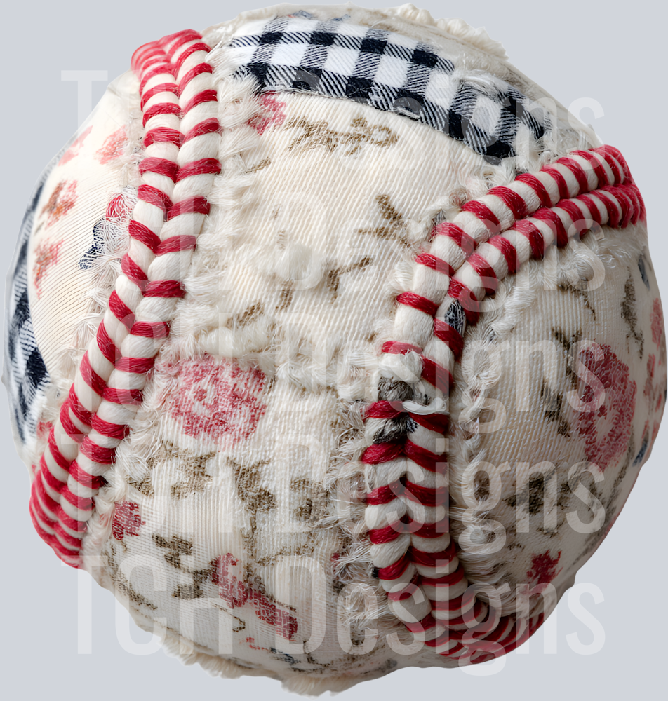 YARN PATCH BASEBALL