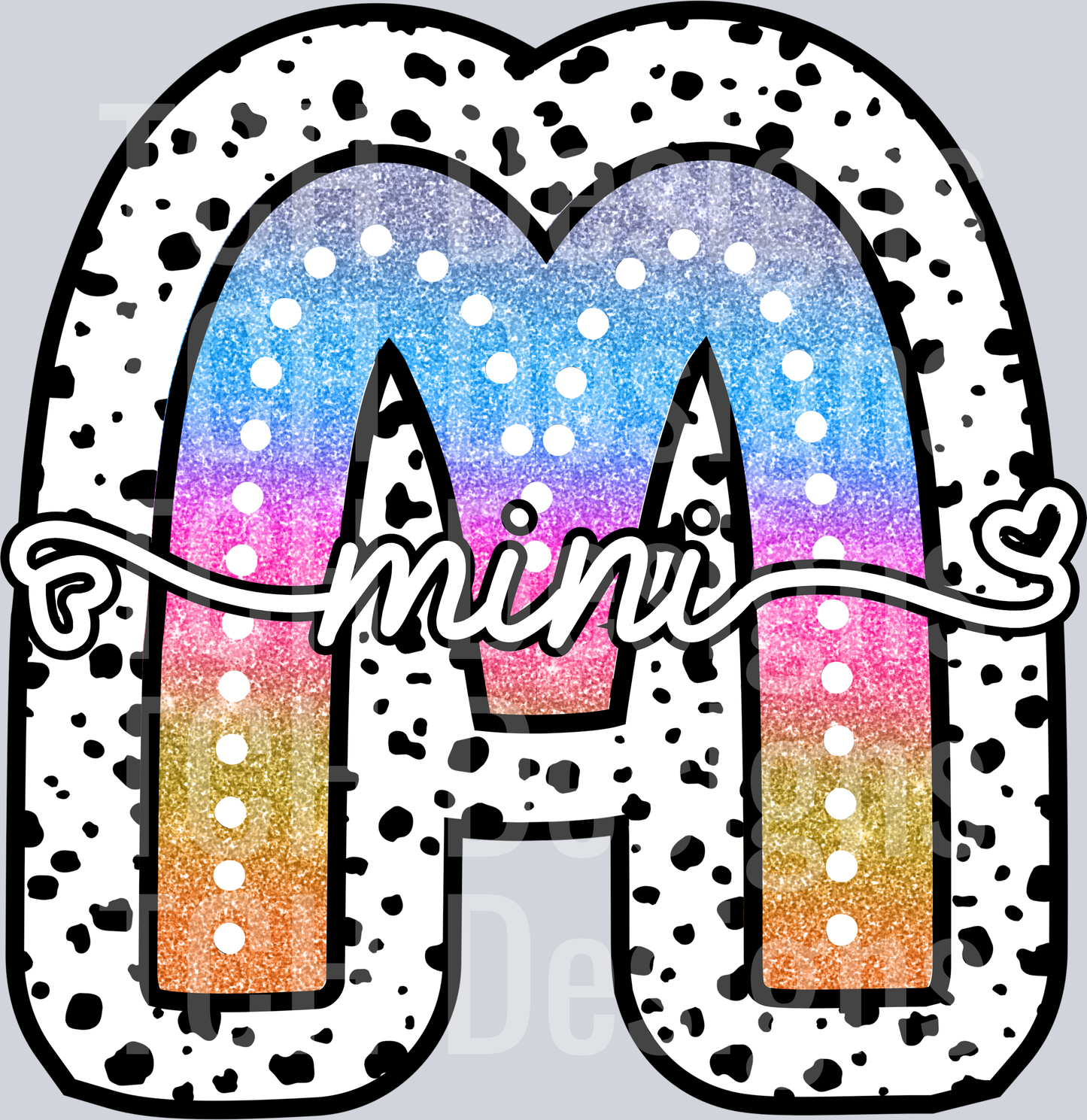 MINI-TIE DYE DOTTIE NAMES