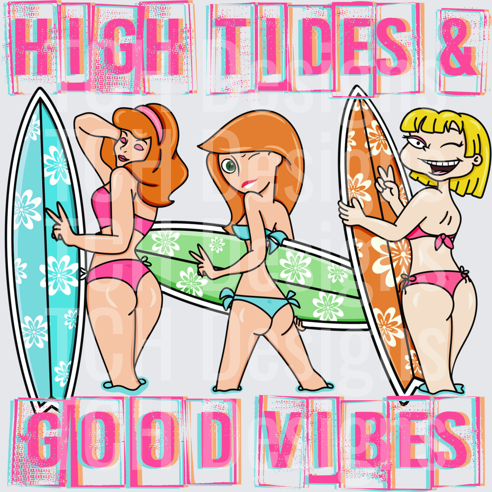 High tides and good vibes Daphne Angelica Kim possible
