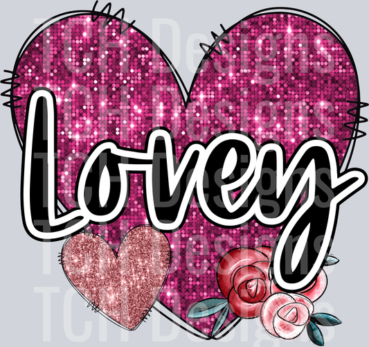 VALENTINES NAMES- LOVEY