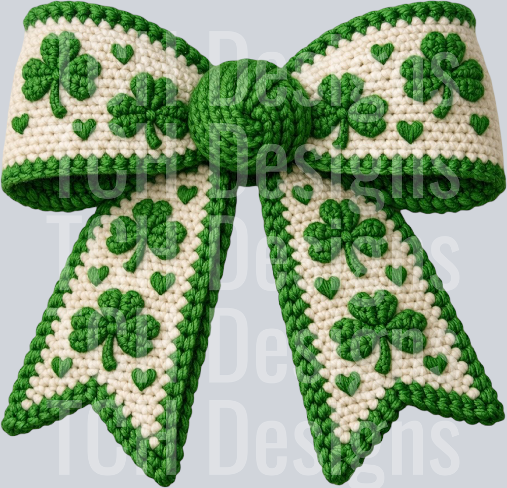 Preppy Coquette St Patrick_s Day PNG 1