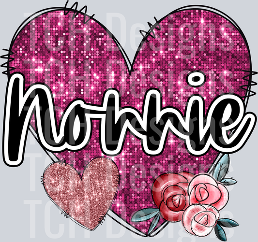 VALENTINES NAMES- NONNIE