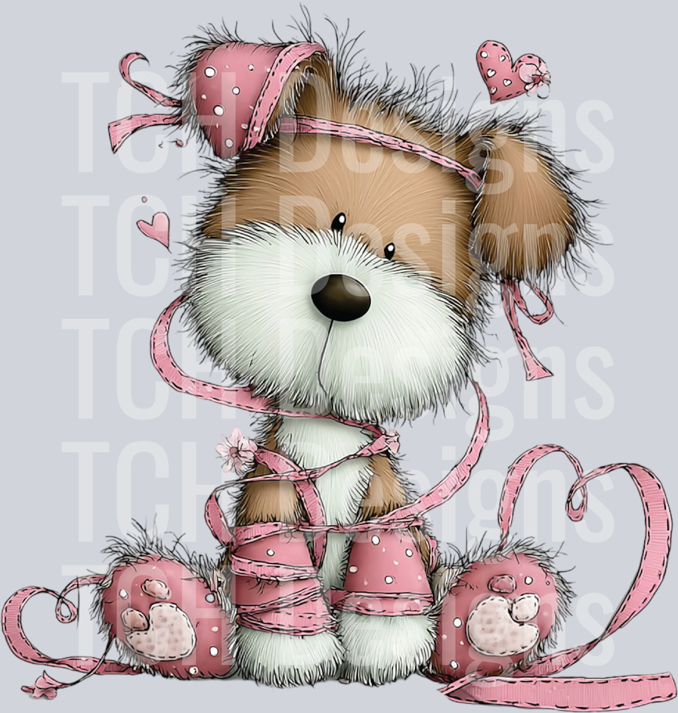 Whimsical Valentine Bunny Clipart (24)