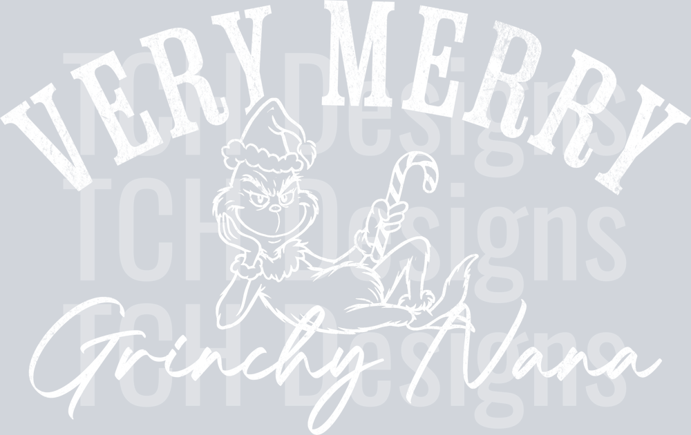 Very merry Grinchy nana
