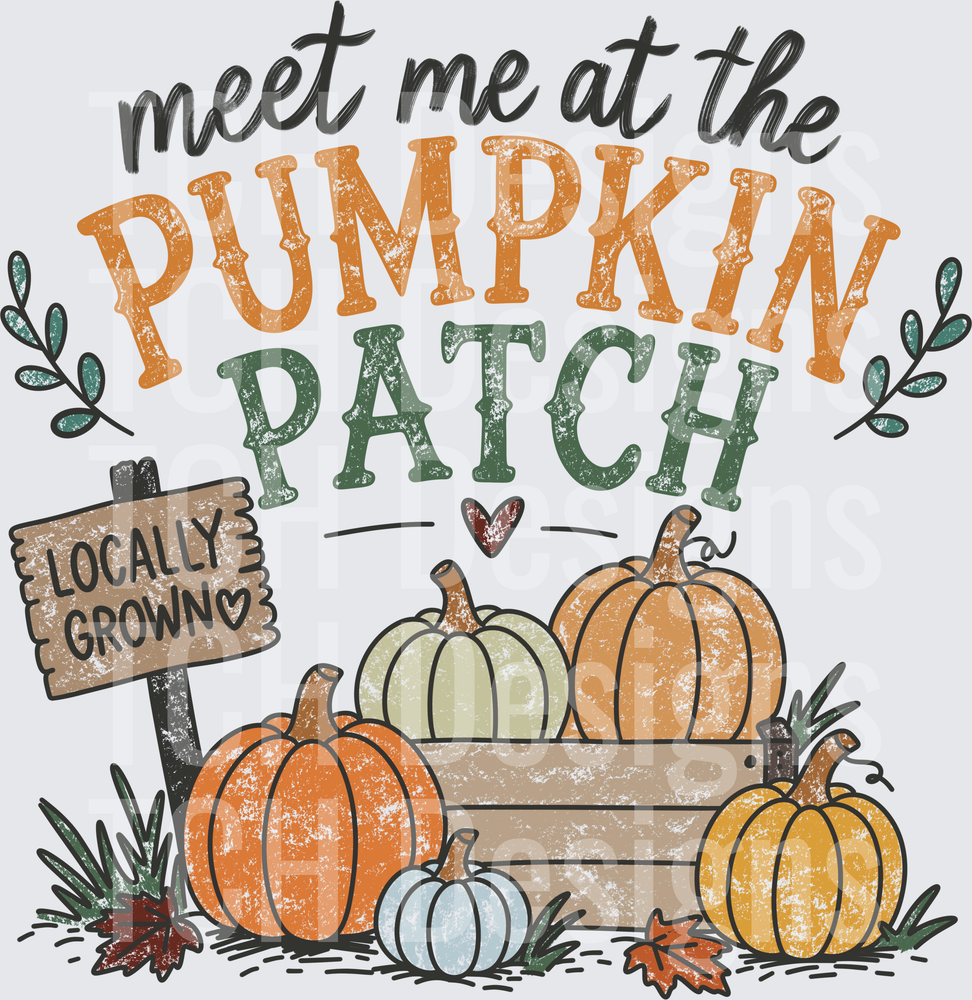 Meet me at the pumpkin patch- CSG Designs
