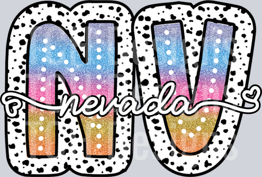 NEVADA-TIEDYE DOTTIE STATE