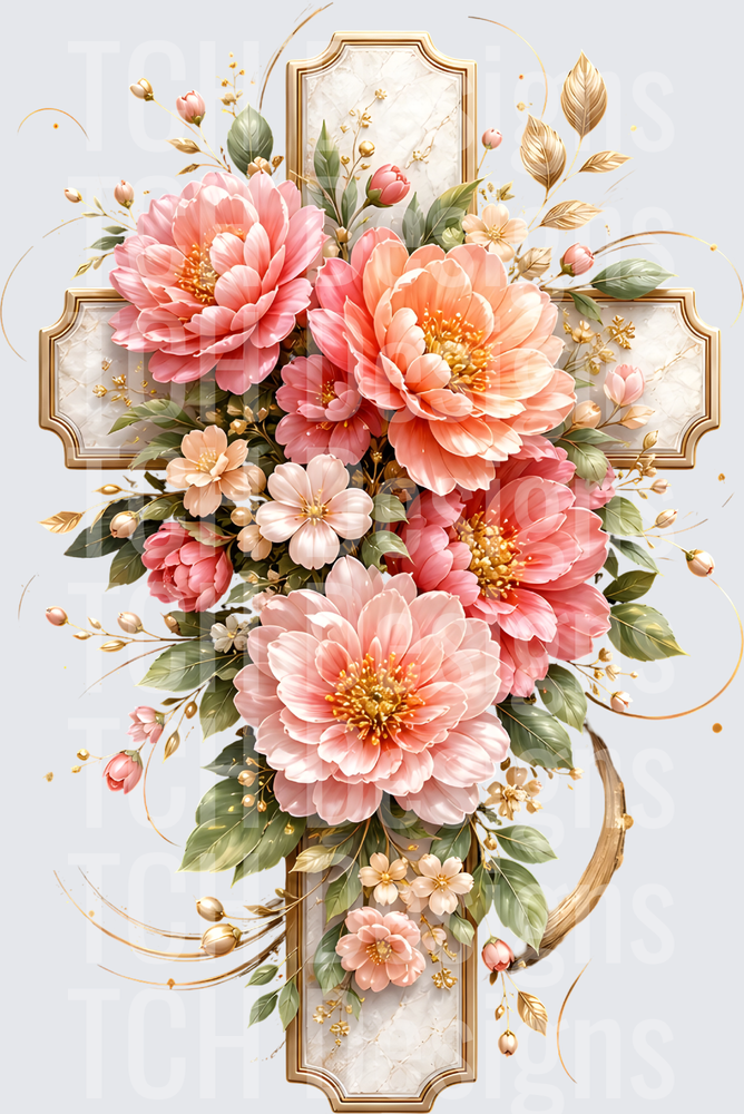Floral Cross