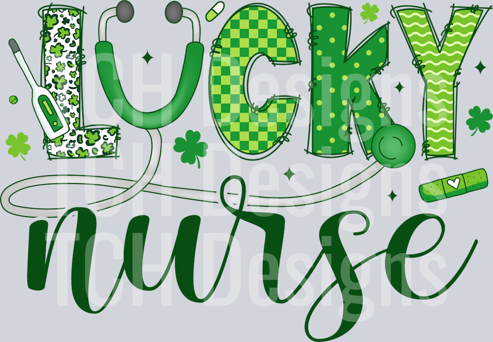 Lucky Nurse Patrick_s Day PNG