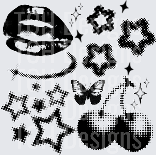 HALFTONE COLLAGE