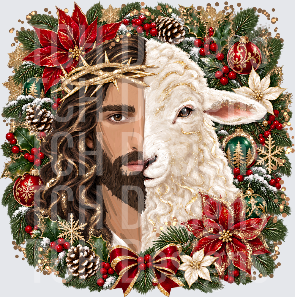 WHITE JESUS LAMB