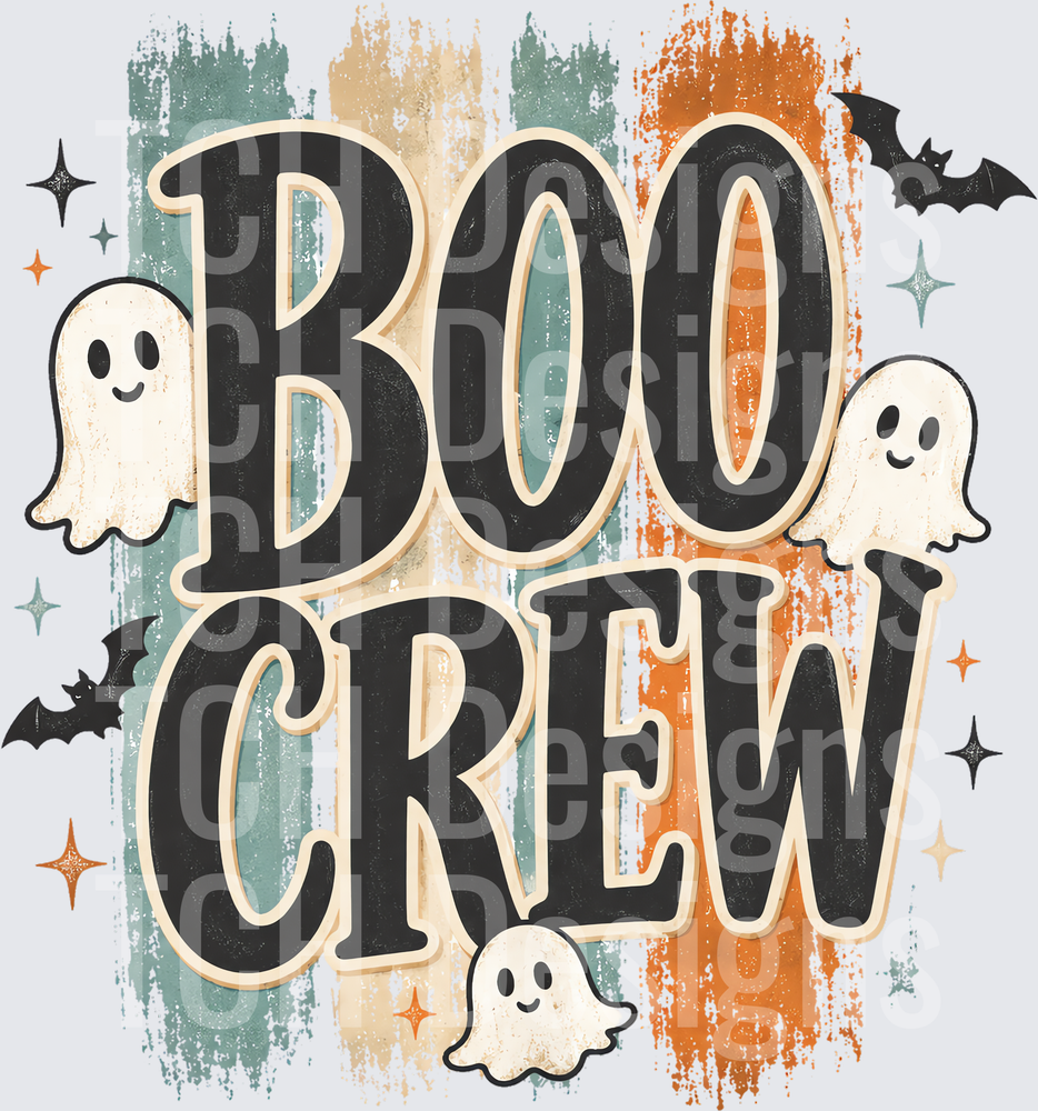 Striped Boo Crew