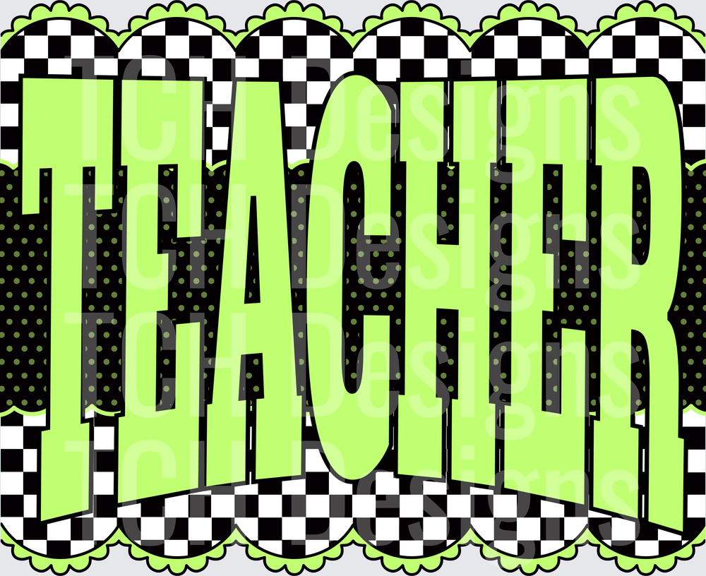NEON GREEN TEACHER