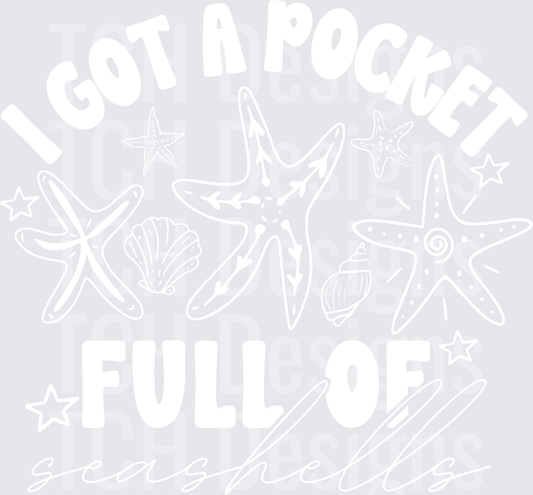 I GOT A POCKET FULL OF SEASHELLS
