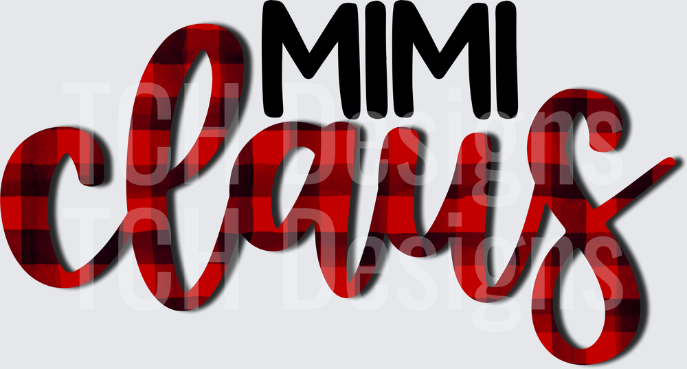 MIMI CLAUS PLAID
