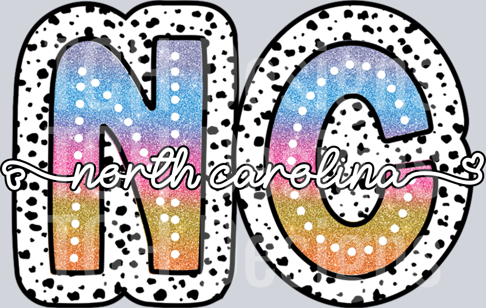 NORTH CAROLINA-TIEDYE DOTTIE STATE