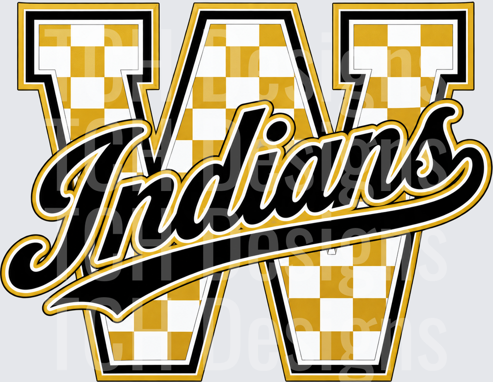 Checkered Wetumpka Indians