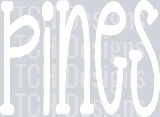 PINES white