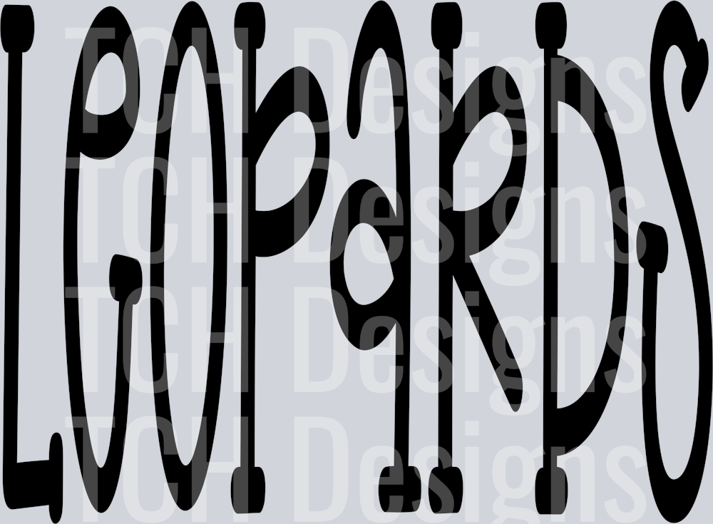 LEOPARDS black