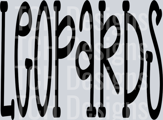 LEOPARDS black