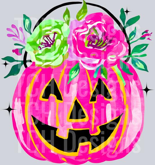 PinkFloralCandyBucket