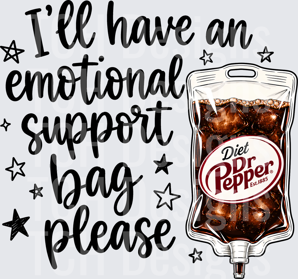 EMOTIONAL SUPPORT BAG DIET DRP