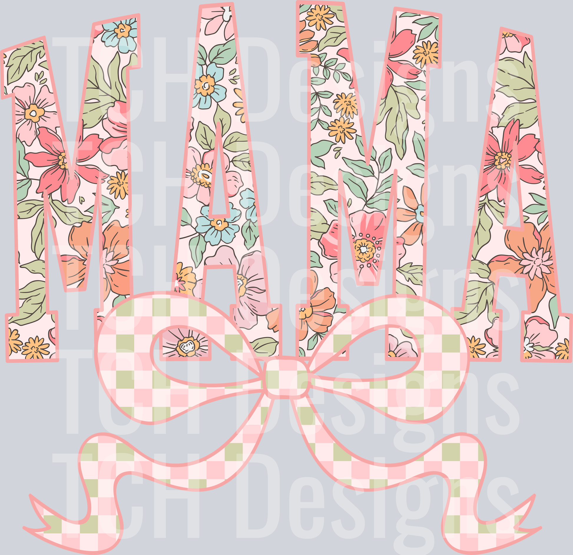 mama-florals-checkered-bow2