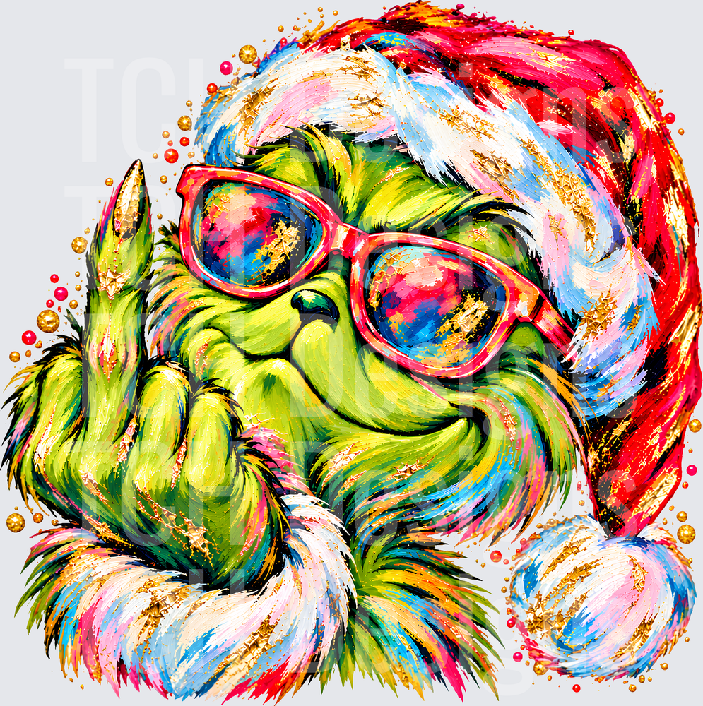SNARKY G CHRISTMAS FINGER
