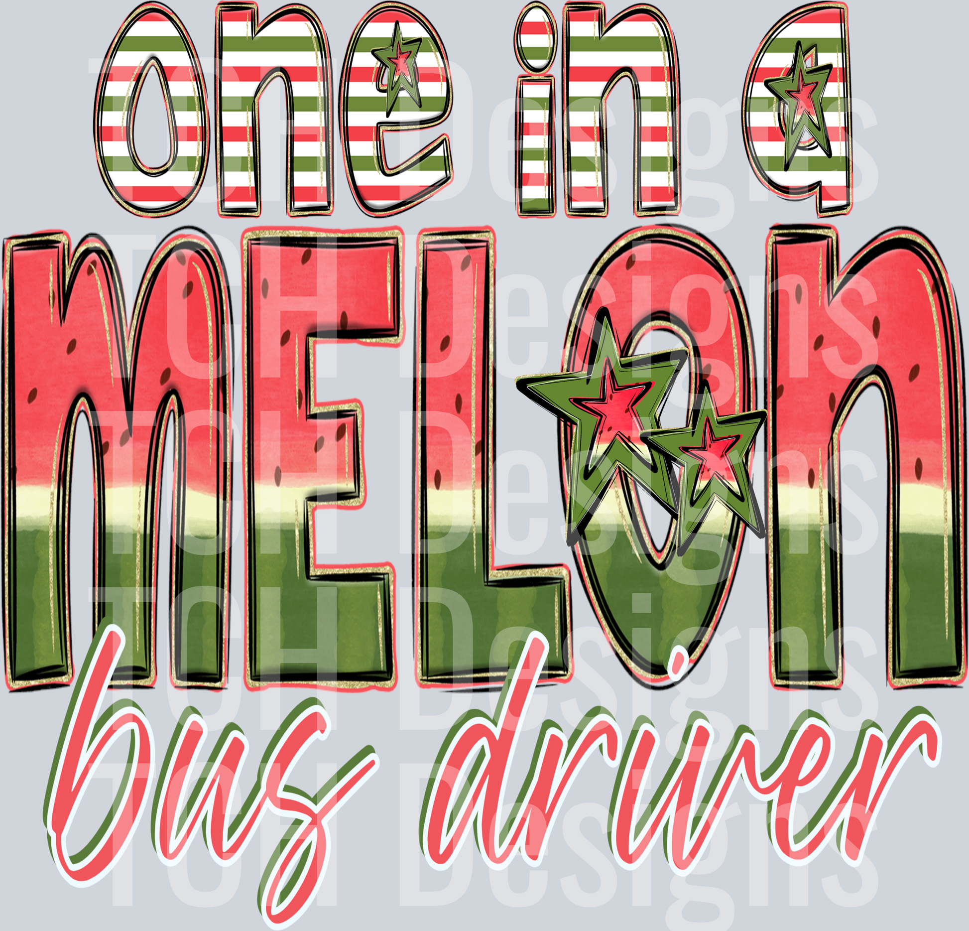 One In A Melon Bus Driver