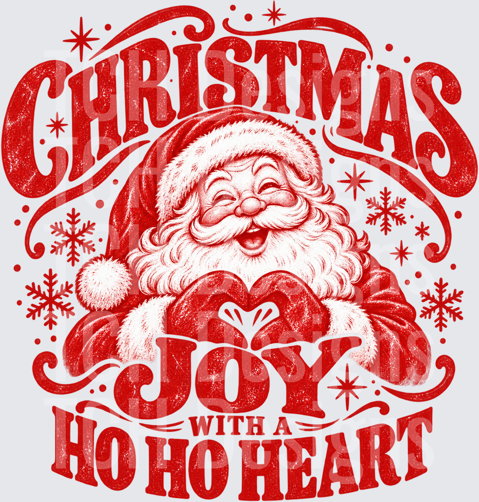 Christmas Joy with a Ho Ho Heart