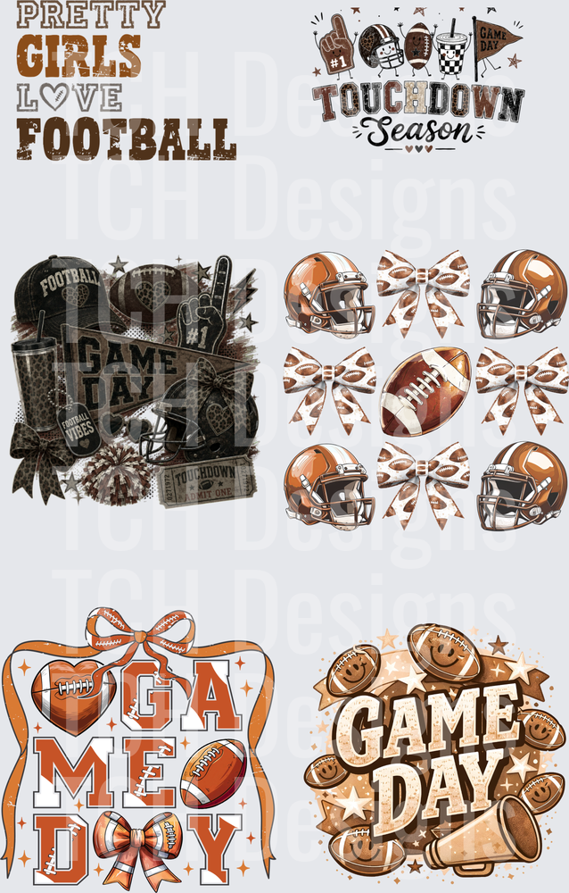 Premade Fall Football Gang 1